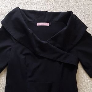 Black panel dress size 6